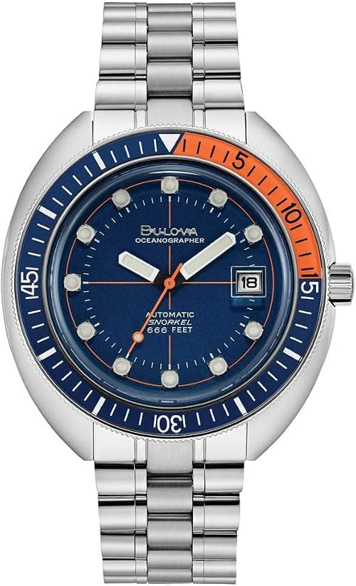 Bulova Men's Oceanographer Diver Watch 96B321 on Amazon.ae - Price Tracker
