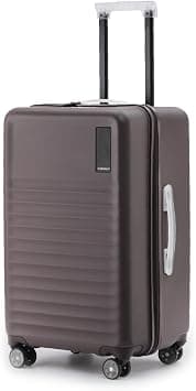 Check-in Suitcase |65cm| 70 L |German Makrolon Polycarbonate |TSA Lock |8 Silent Ninja Wheels |YKK Zippers & Spill-Proof Pocket |Ideal for 7+ Day Trips |Mokobara Aisle Trunk Luggage |Brown(Cool Beans) على Amazon.ae - متتبع الأسعار