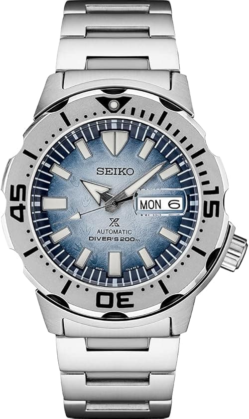 SEIKO SRPG57 Prospex Men's Watch Black 42.4mm Stainless Steel, Blue, Silver-tone, Casual, Diver, Luxury Sport on Amazon.ae - Price Tracker