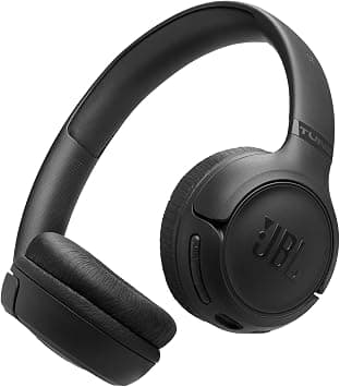 JBL Tune 530 BT Wireless On-Ear Headphones with JBL Pure Bass Sound, Bluetooth 6.0, Foldable Design and 76-Hour Battery Life, Google Fast Pair/Microsoft Swift Pair, Black - متتبع أسعار Amazon.sa