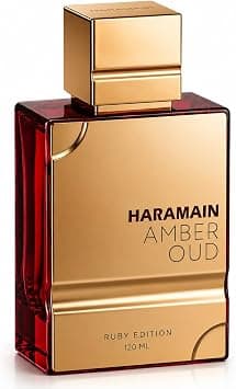 Al Haramain Amber Oud Ruby Edition Eau De Parfum 120ML – Long Lasting Arabic Fragrances for Men & Women, Luxury Unisex Perfume with Saffron, Jasmine, Ambergris & Cedarwood, Premium Gift Scent on Amazon.ae - Price Tracker