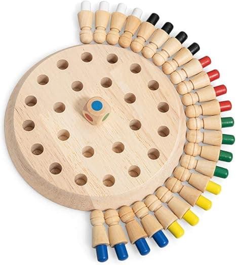 Wooden Memory Chess Game Preschool Educational Training Toy on Amazon.ae - Price Tracker