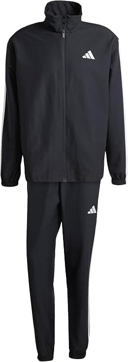 adidas Mens Sportswear Basic 3-Stripes Woven Suits - Best Deal Finder