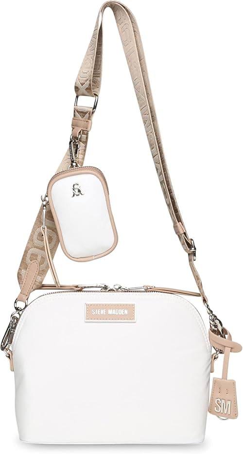 Steve Madden Womens Steve Madden Farren Nylon Dome Crossbody Bag Steve Madden FARREN Nylon Dome Crossbody Bag (pack of 1) على Amazon.ae - متتبع الأسعار