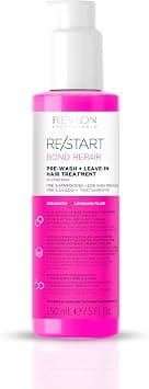 REVLON PROFESSIONAL RE/START Bond Repair - Pre-Wash & Leave In Hair Treatment, 150 ml, Damaged Hair Treatment, Repairs Broken Hair Bindings, Smooths Cuticle Layer - Best Deal Finder