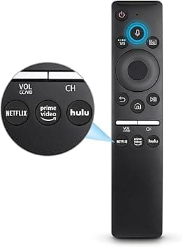 OMAIC Replacement Voice Remote for Samsung-TV-Remote Control Compatible for All Samsung with Voice Function Smart Curved Frame QLED LED LCD 8K 4K TVs - Amazon.ae Price Tracker