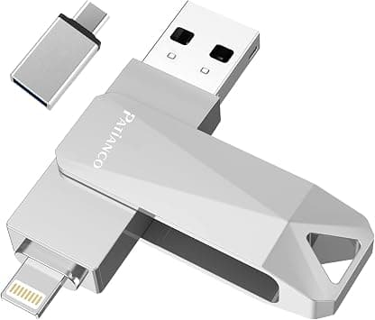 USB Flash Drive for iPhone 512GB Apple MFi Certified Photo Stick Thumb Drive, iPhone-Memory-Stick for iPad/iPhone/Computer Picture Keeper Portable Hard Drive (Sliver, 512GB) on Amazon.ae - Price Tracker