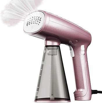KASTWAVE Portable Garment Steamer, 1500W Handheld Garment Steamer, Fast Heat Up 320ML Large Detachable Water Tank Steam Iron for Home and Travel on Amazon.ae - Price Tracker