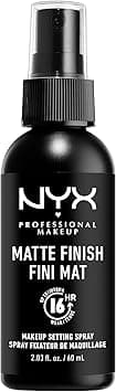 NYX PROFESSIONAL MAKEUP Makeup Setting Spray - Matte Finish, Lightweight, Long-Lasting, Extends Makeup Wear Up to 16 hours, Vegan and Cruelty Free Formula, 60ml on Amazon.ae - Price Tracker