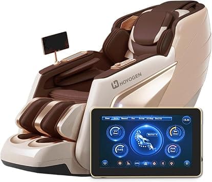ROTAI Hoyogen Luxury Massage Chair, 5-Year Warranty, Extended Seat Comfort, Buyback Assurance, Zero Gravity Recliner, 12 Auto Programs, Heat Therapy, Airbags, Foot Roller, Full Body Massage Chair. on Amazon.ae - Price Tracker