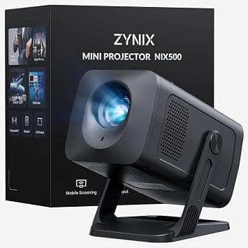 Mini projector with Android 14 and integrated apps, supports 4K and 1080p on Amazon.ae - Price Tracker