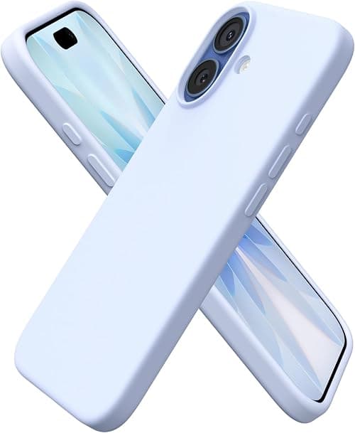 ORNARTO Silicone Case for iPhone 17, 6.3 Inch, Thin Mobile Phone Case iPhone 17 Made of Liquid Silicone, Scratch-Resistant and Shockproof Protective Case iPhone 17 Case (2025) - Baby Blue on Amazon.ae - Price Tracker