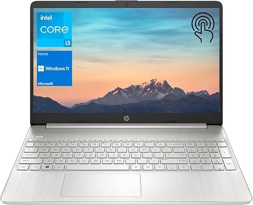 HP Notebook Laptop, 15.6" HD Touchscreen, Intel Core i3-1115G4 Processor, 32GB RAM, 1TB PCIe SSD, Webcam, Type-C, HDMI, SD Card Reader, Wi-Fi, Windows 11 Home, Silver on Amazon.ae - Price Tracker