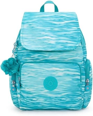 Kipling Comfortable, practical and roomy backpack with magnetic flap closure. It has a main compartment closed with zip, inner pocket one with zip, pocket on the front and on the sides with closures - Amazon.ae Price Tracker