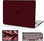 B BELK for MacBook Air 13 inch Case M5 2026 2025-2022 M4 M3 M2, Marsala Red - دليلك لأفضل العروض