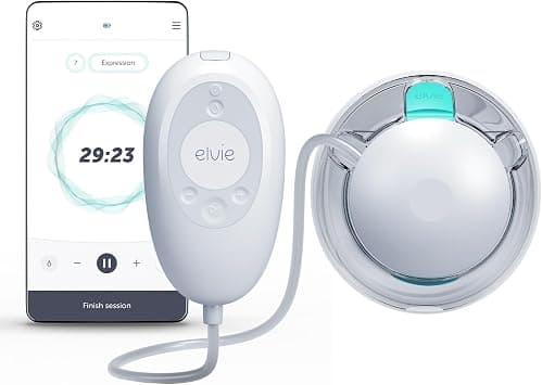 Elvie Stride 2 Wearable Electric Breast Pump with Ultra Soft Cups | Hands-Free, Quietest, Ultra slim, Easy to Clean Hospital Grade Pump | Single 158 grams Capacity Cup | App Controlled on Amazon.ae - Price Tracker