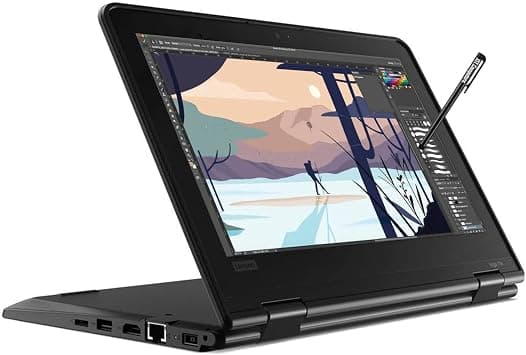 Lenovo ThinkPad Yoga 11e Gen 5 11.6" 2-in-1 Touchscreen Laptop (Intel Pentium N5030, 8GB RAM, 256GB SSD, Webcam) Ruggedized & Water Resistant for Student & School (Renewed) على Amazon.ae - متتبع الأسعار