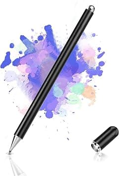 INFOSUN Stylus Pen for iPad,Disc Stylus Pens for Touch Screens, Passive Stylus with Magnetic Cap, Compatible with Apple/iPhone/iPad/Android/Microsoft Tablets and All Passive Touch Screen (Black) on Amazon.ae - Price Tracker