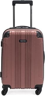 Kenneth Cole REACTION Out of Bounds Lightweight Hardshell 4-Wheel Spinner Luggage - Best Deal Finder