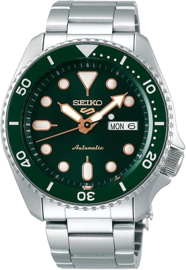Seiko Men's Analogue Automatic Watch Seiko 5 Sports, Green, 3K1, 3K1 on Amazon.ae - Price Tracker