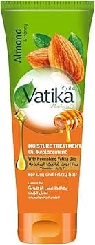 Vatika Naturals Moisture Treatment Oil Replacement | Almond & Honey | Non-Sticky & Non-Greasy | For Dry & Rough Hair - 200ml on Amazon.ae - Price Tracker