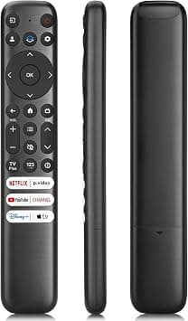 ANYUAN Replacement Only for TCL Google TV Remote Control,RC813 Compatible with TCL QM8/QM7/S5/S4/S3/Q7/Q6/Q5 4K UHD HDR LED QLED QD-Mini LED Full-HD Smart TVs - متتبع أسعار Amazon.sa
