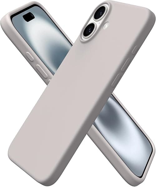 ORNARTO Case for iPhone 16 Plus, Liquid Silicone Case iPhone 16 Plus 6.7 Inches Soft Case, Multi-Layer Protection, Anti-Scratch Anti-Shock Slim Case with Microfiber Lining, Stone Grey on Amazon.ae - Price Tracker