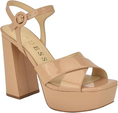Guess Women's Vallenn Sandal على Amazon.ae - متتبع الأسعار