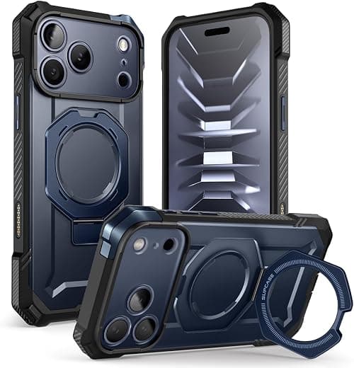 SUPCASE for iPhone 18 Pro Max Case/ 17 Pro Max Case with Stand, Deep Blue على Amazon.ae - متتبع الأسعار