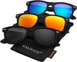 Mens Polarized Sunglasses for Women Semi Rimless Frame Driving Sun glasses：100% UV Blocking - Best Deal Finder