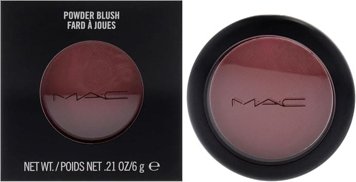 MAC Blush Powder for Women, Desert Rose, desert rose-soft reddish burgundy (matte), 6g/.21 ounce - Best Deal Finder