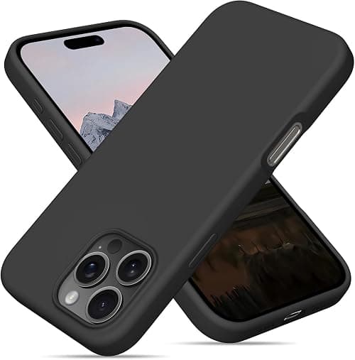 Case Compatible with iPhone 16 Pro, Liquid Soft Silicone iPhone 16 Pro Cover with Inside Microfiber Lining Shockproof Gel Rubber Phone Case (Black, iPhone 16 Pro 6.3 inch) on Amazon.ae - Price Tracker