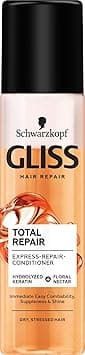 Gliss Schwarzkopf Total Repair Express Repair Express Regeneration Cleaner for Dry and Damaged Hair 200 ml on Amazon.ae - Price Tracker