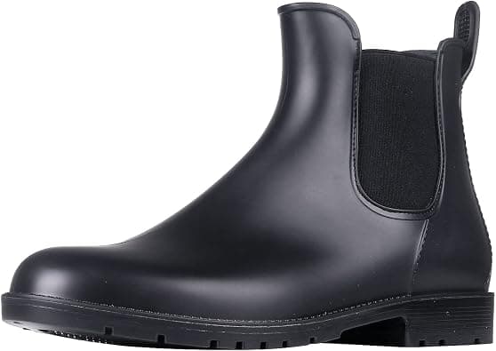 Asgard Women's Ankle Rain Boots Waterproof Chelsea Boots على Amazon.ae - متتبع الأسعار