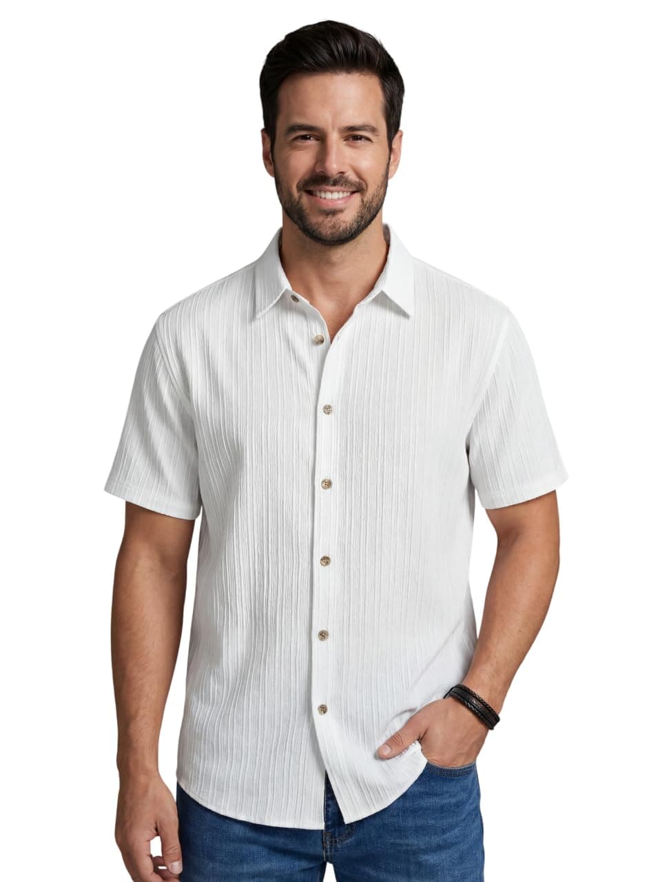 GRECIILOOKS Men's Solid Regular Fit Shirt on Amazon.ae - Price Tracker