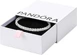 PANDORA Damen-Tennisarmband Silber Zirkonia 593539C01 - متتبع أسعار Amazon.sa