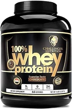 Challenger Nutrition Milk Chocolate Flavoured Whey Protein 4 lb on Amazon - Best Deal Finder