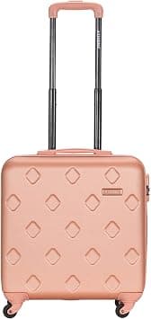 STARGOLD 16 Inch Single Cabin Size Luggage With 4 Spinner Wheels-T81D C Rose Pink - متتبع أسعار Amazon.sa