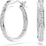 Swarovski Sommerset Collection Hoop Earrings - دليلك لأفضل العروض