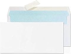 MARKQ White Envelopes, 4” x 9" Peel & Seal Mailing Envelope for Posting Home Office and Ecommerce 80gsm, pack of 50 - Amazon.ae Price Tracker