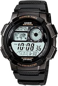 Casio Men's Watch - AE-1000W-1AVDF Black Dial, Black Band on Amazon.ae - Price Tracker