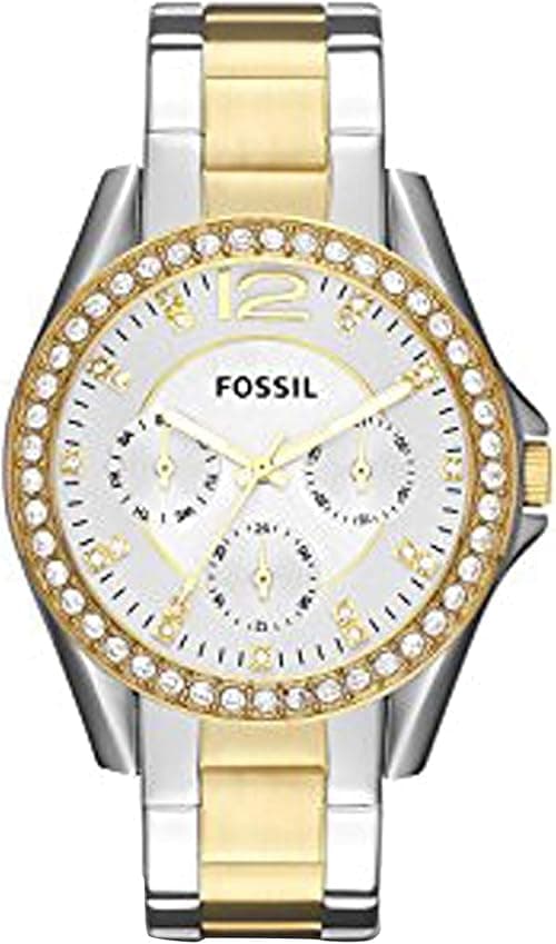 Fossil Women's Silver Dial Stainless Steel Band Watch - ES3204, bracelet on Amazon.ae - Price Tracker