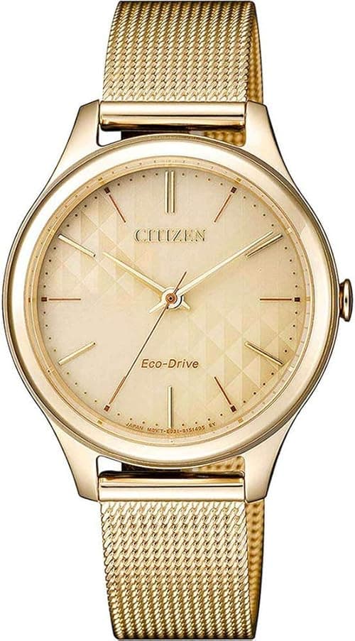 Citizen Women White Dial Stainless Steel Band Watch - EM0502-86P on Amazon.ae - Price Tracker