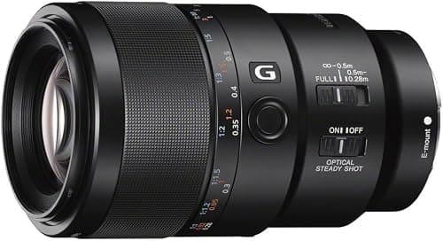 Sony FE 90 mm F2.8 Macro G OSS E-Mount Medium Telephoto Macro Lens, SEL90M28G | Full-Frame E-Mount 90mm F/2.8 Macro, 1:1 Life-Size, Oss Stabilization, 0.28m Min Focus, 62mm Filter على Amazon.ae - متتبع الأسعار