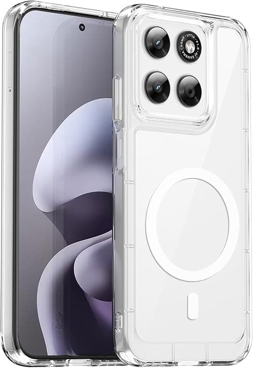 For Motorola Moto G67 / Moto G77 / Moto G87 5G Magnetic Case, Compatible with MagSafe, Transparent Mobile Phone Case [Never Yellowing], Hard PC Back Shockproof Scratch-Resistant Protective Case on Amazon.ae - Price Tracker