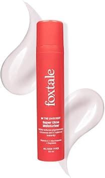 Foxtale Vitamin C Super Glow Moisturizer with Niacinamide & Peptides, Visibly Reduces Pigmentation, Enhances Skins Radiance Instantly, For All Skin Types, Women & Men - 50ml - Best Deal Finder