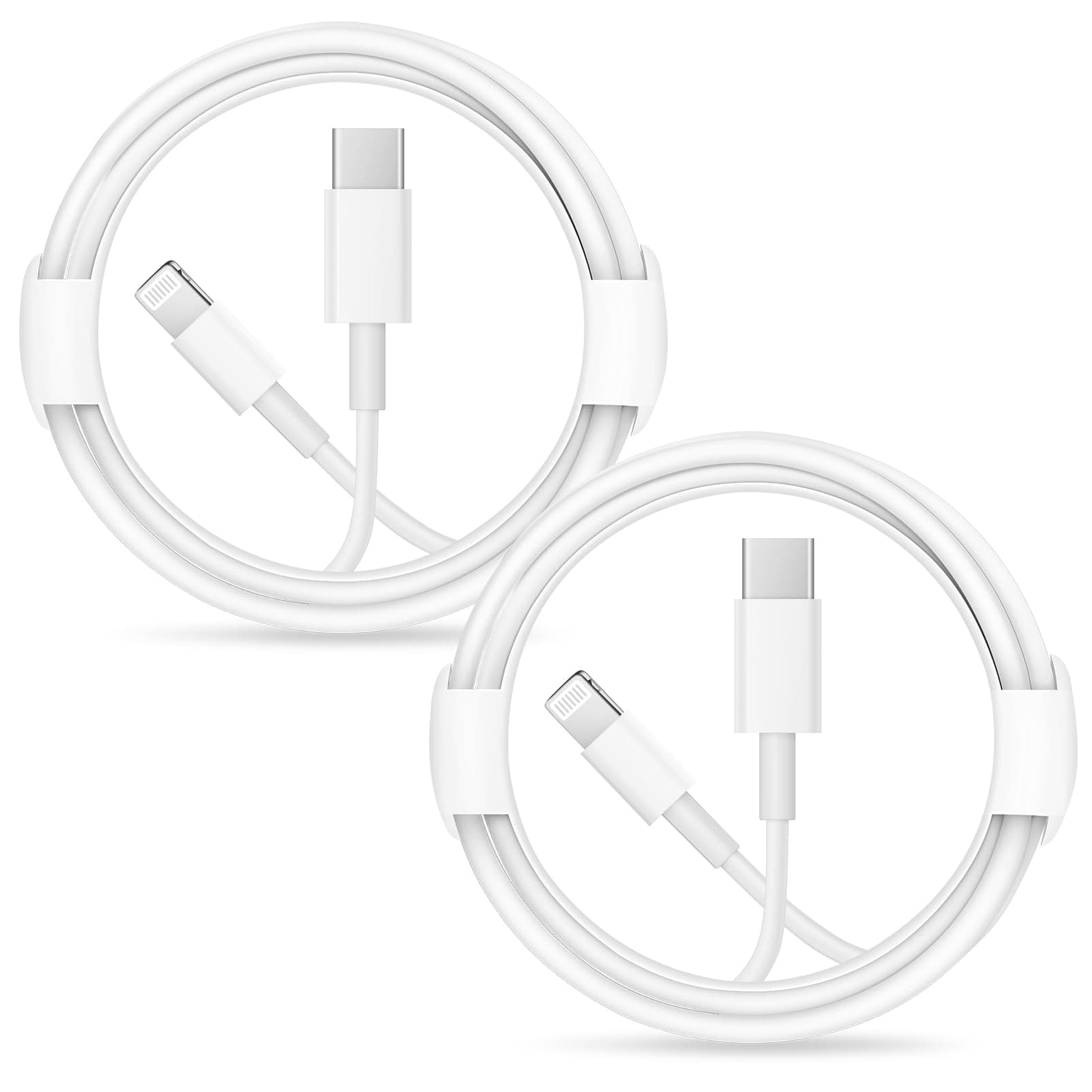 iPhone Fast Charger Lightning Cable [Apple MFi Certified] 2-Pack USB-C to Lightning Cable (6.6Ft) Fast Charging Compatible with iPhone14/14 Plus/14 Pro/14 Pro Max/13/13pro/12/12 Pro/12 Pro Max/11/iPad on Amazon.ae - Price Tracker