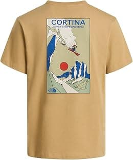 The North Face Mens M MOUNTAIN CELEBRATION REGULAR SHORT SLEEVE TEE-GRAPHIC T-Shirts (pack of 1) - Best Deal Finder