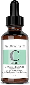 Dr. Brenner Vitamin C Serum Pure L Ascorbic Acid, Ferulic Acid, Vitamin E And Hyaluronic Acid For Face, 30ml - Amazon.ae Price Tracker