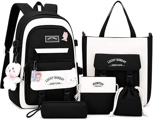 Jorunb School Bag,Kid Backpacks Set for Teenage Students Back on Amazon.ae - Price Tracker